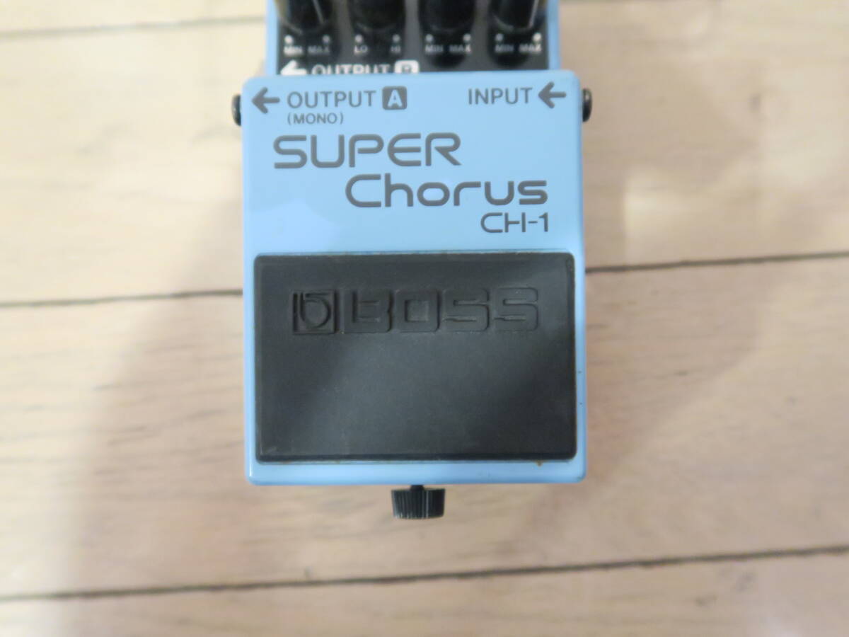  free shipping #BOSS# Boss #SUPER Chorus CH-1# used # super Chorus effector 