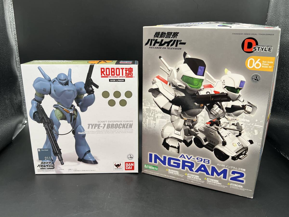 *[ including in a package un- possible ] unopened not yet constructed ROBOT soul Mobile Police Patlabor bro ticket +D- style AV-98 in gram 2 serial number set 