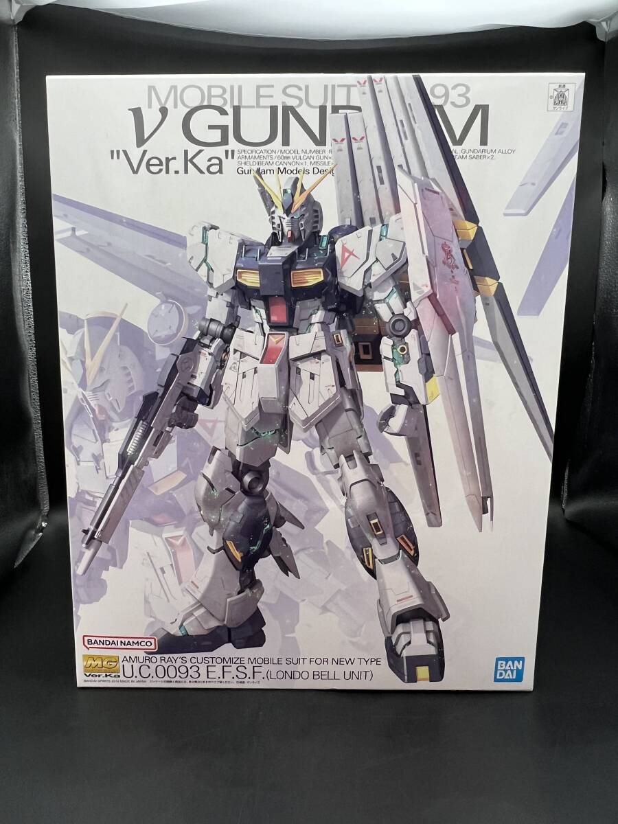 ★【同梱不可】未組立品 MG 機動戦士ガンダム 逆襲のシャア RX-93 vガンダム Ver.Ka 1/100スケール_画像1