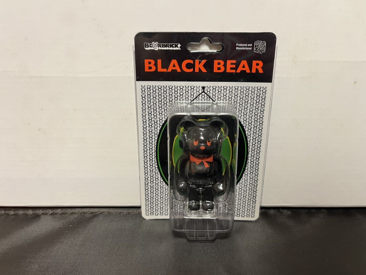  Bearbrick 100% BLACK BEAR