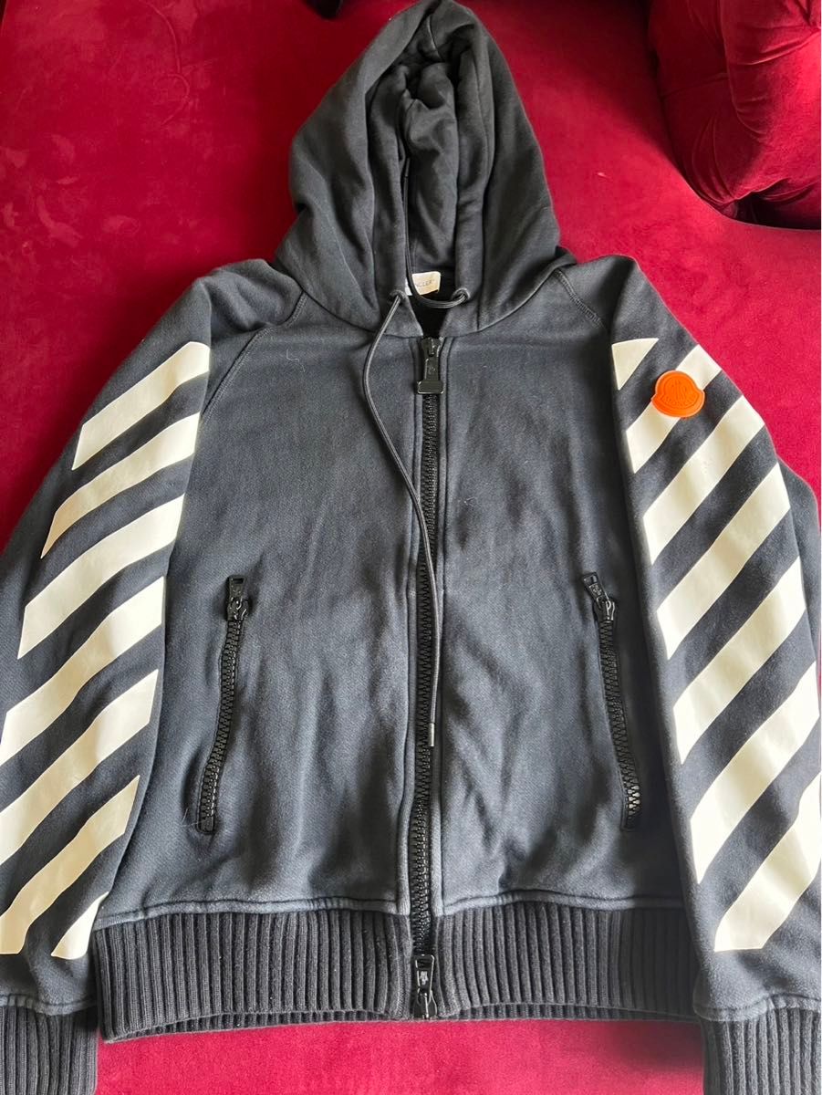 MONCLER Off-Whiteコラボ パーカーS オフホワイト モンクレール MONCLER Off-Whiteコラボ パーカーS オフホワイト モンクレール