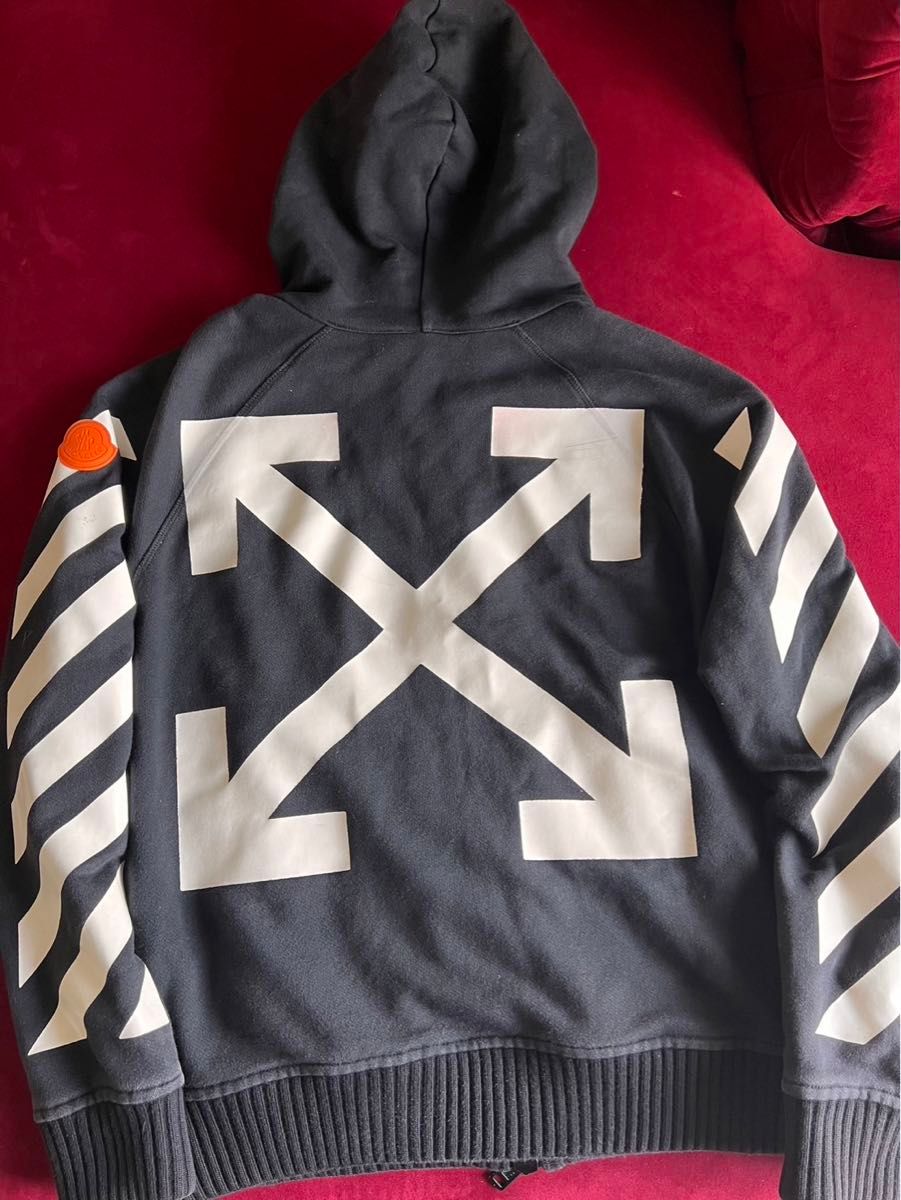 MONCLER Off-Whiteコラボ パーカーS オフホワイト モンクレール MONCLER Off-Whiteコラボ パーカーS オフホワイト モンクレール