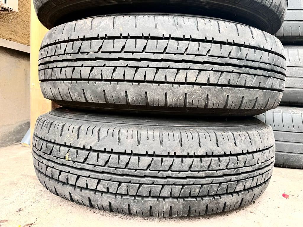 *195/80R15* Toyota Hiace 15 -inch original tire wheel set 4ps.@! Yamato payment on delivery 180 size ×2 mouth shipping or receipt 