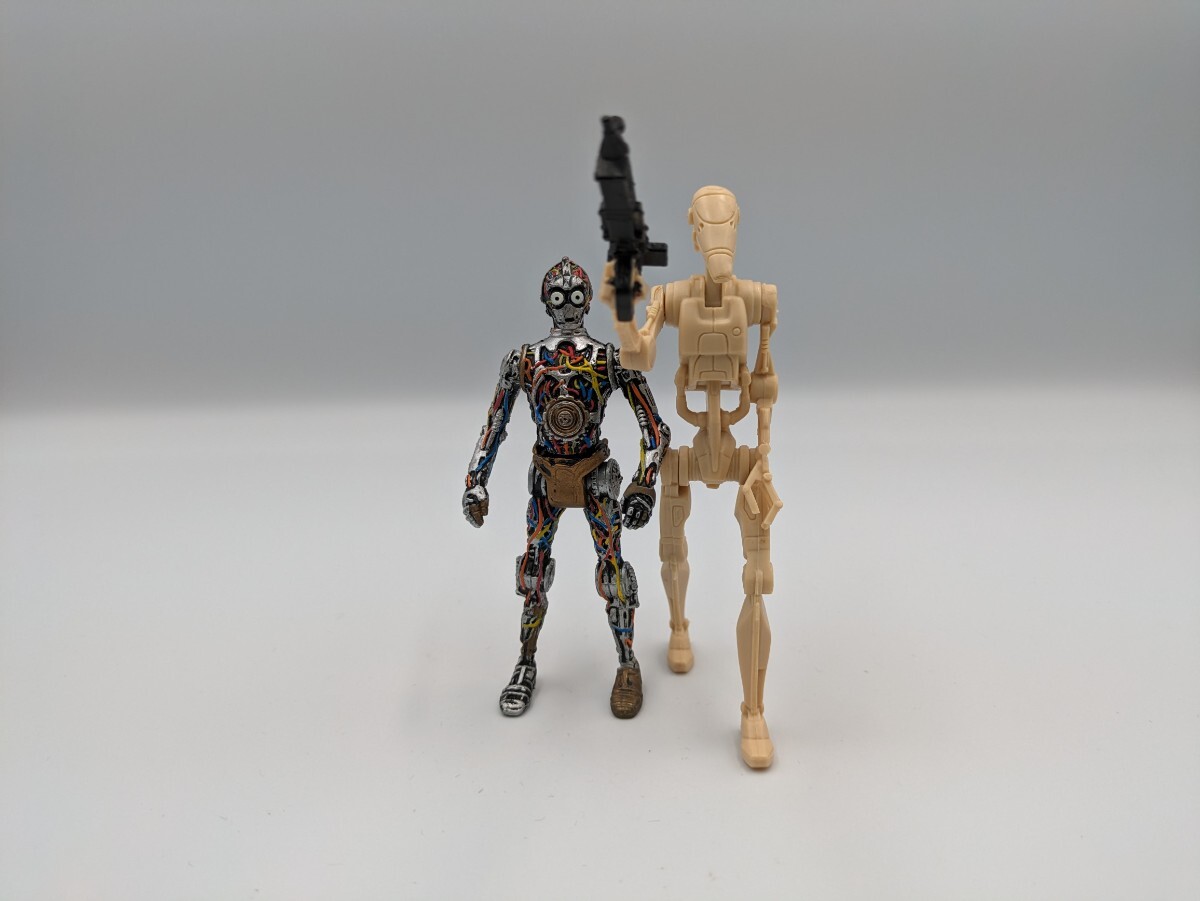 ディズニー　スターウォーズ　C-3PO with バトル・ドロイド　フィギュア　