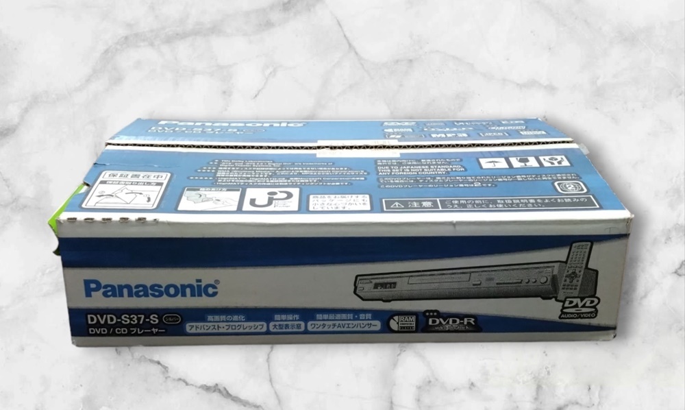 Panasonic/パナソニック DVD/CDプレーヤー DVD-S39-S(シルバー)【未使用品】(商品撮影のため開封)_画像5