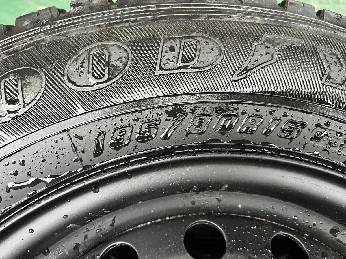 美品200系ハイエース4WD純正鉄ホイール15インチグランドキャビン195/80R15 6穴_画像3