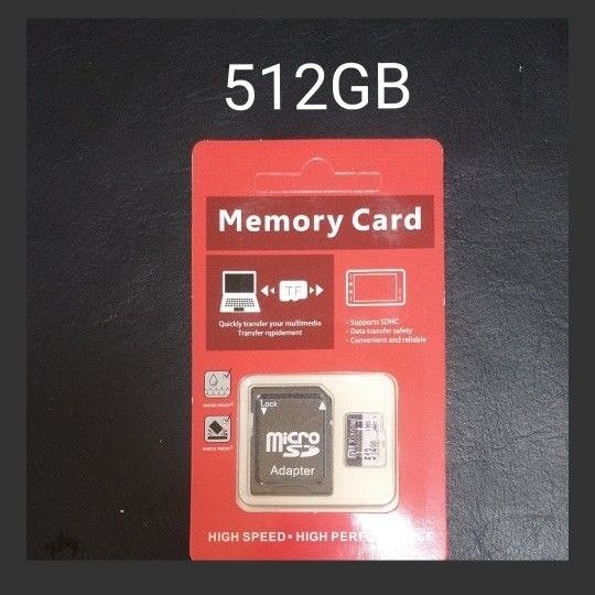 すmicroSDカード　512GB    512ギガバイト　未使用　新品　sdカード　メモリーカード　