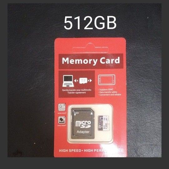 microSDカード　512GB    512ギガバイト　未使用　新品　sdカード　メモリーカード　