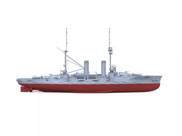 SSMODEL 1/350 日本海軍 筑波級 巡洋戦艦 生駒 3Dプリントキット レジン 未組立 プラモデル_画像3