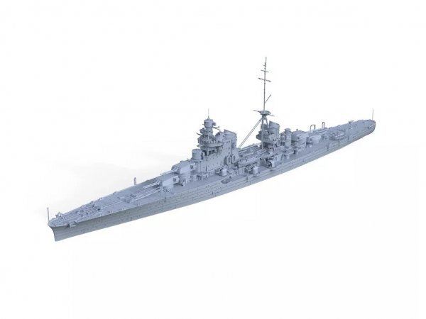 SSMODEL 1/700 イタリア海軍 ザラ級 重巡洋艦ポーラ 3Dプリントキット レジン 未組立 プラモデル_画像2