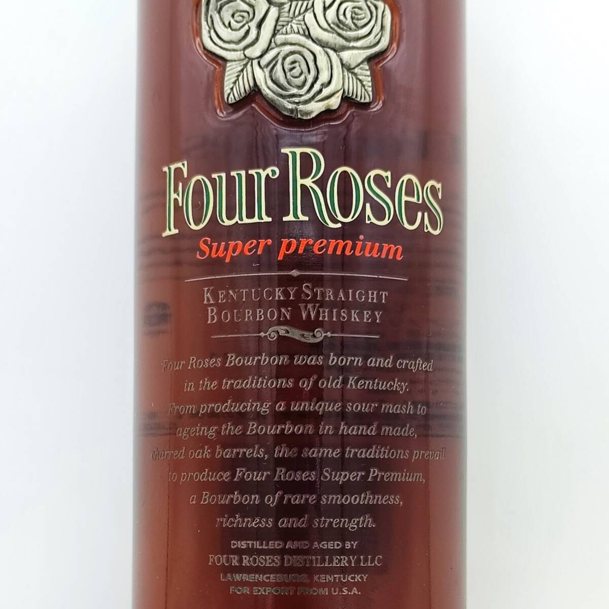 Four Roses Super Premium KENTUCKY STRAIGHT BOURBON WHISKEY　43度　750ml【フォアローゼス プラチナ フォアローゼズ】_画像8