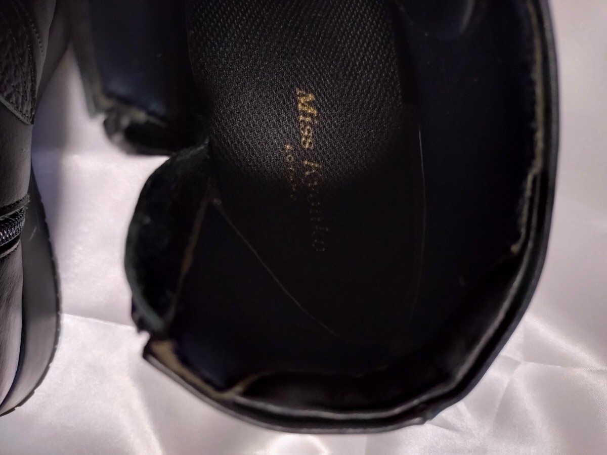  ошибка both ko короткие сапоги 24.5cm 4E черный чёрный обувь 