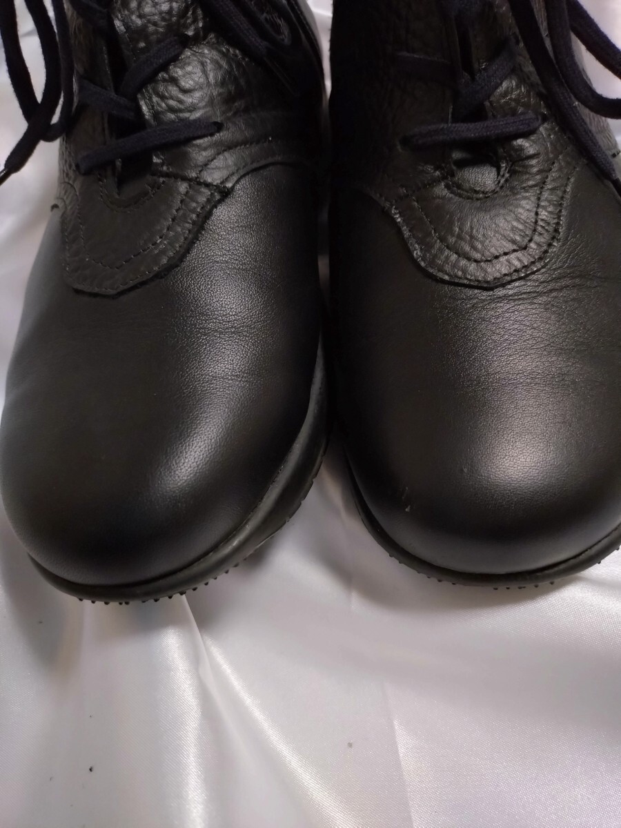 ミスキョウコ　ショートブーツ　24.5cm 4E ブラック 黒 靴_画像8