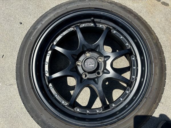 アルミホイール 　BMS　 17インチ　7J×17 5穴　PCD100　ET40 215/45ZR17 91W　プリウス取り外し　051401JO_画像4