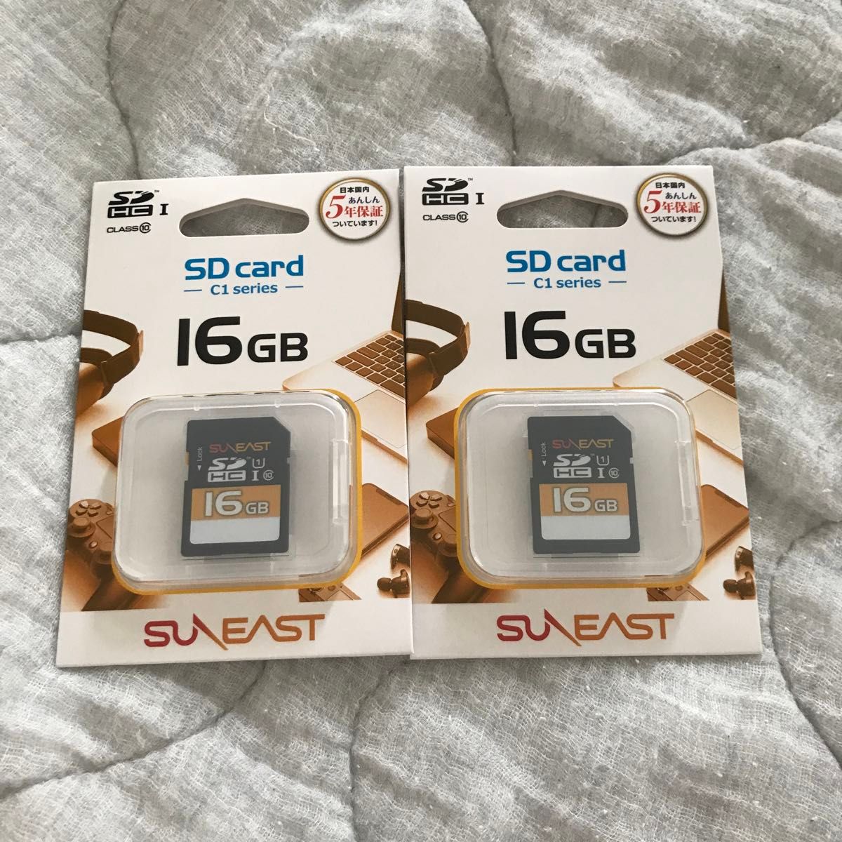 【新品未開封】SUNEAST  SDカード  C-1シリーズ 16GB  2個