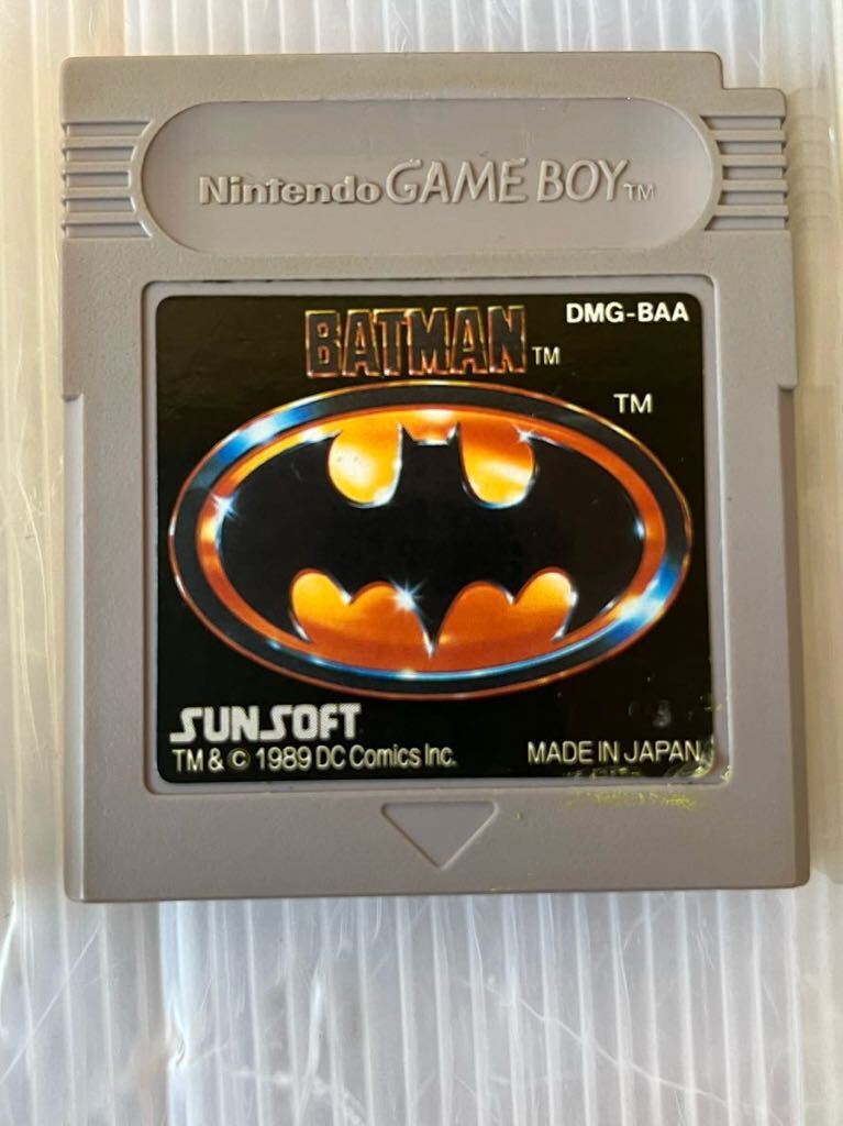 ★ 動作品　GB バットマン BATMAN ゲームボーイ 箱、説明書にイタミあり　送料無料★_画像5