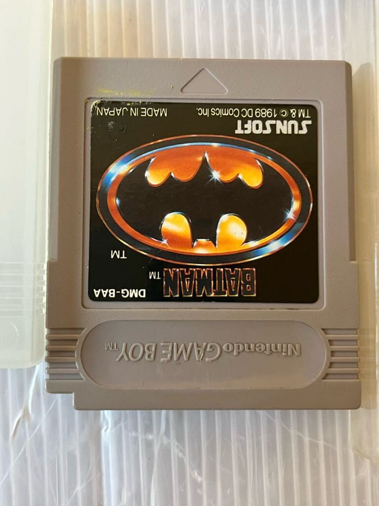 ★ 動作品　GB バットマン BATMAN ゲームボーイ 箱、説明書にイタミあり　送料無料★_画像3