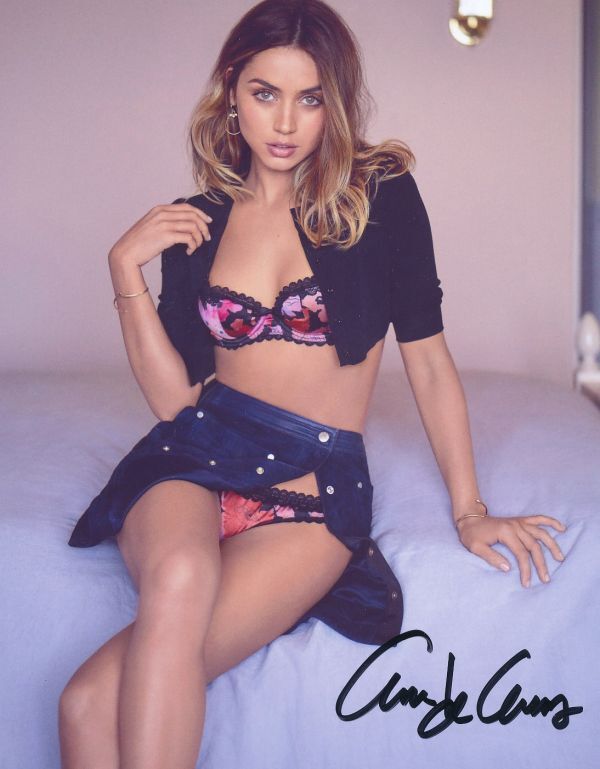 Ana de Armas дыра *te* almas * автограф автограф фотография * сертификат COA*0011