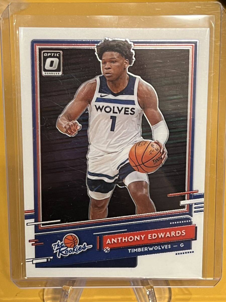 2020-21 RC Anthony Edwards Donruss Optic The rookies_画像3