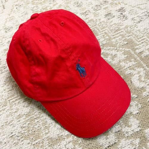 【POLO RALPH LAUREN】CLASSIC SPORT CAP　ポロラルフローレン　クラシックスポーツキャップ　帽子　赤　レッド_画像1