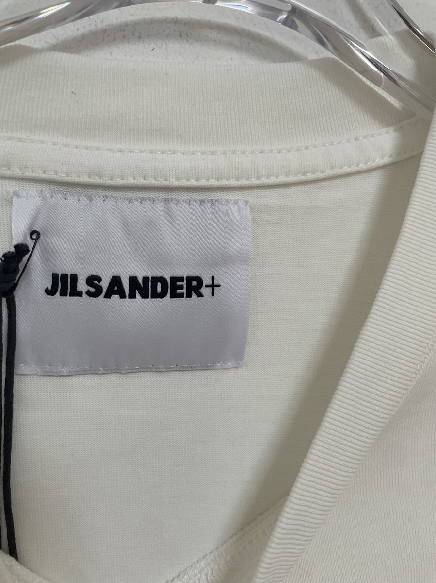 JIL SANDER ジルサンダーロゴ Tシャツ 半袖 クルーネック トップス 中古 希少 ベッジュ 人気 Mサイズ_画像3