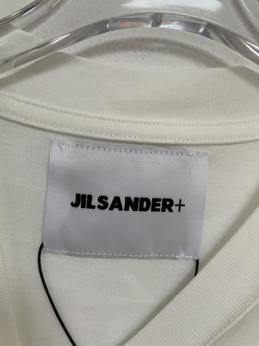 JIL SANDER ジルサンダーロゴ Tシャツ 半袖 クルーネック トップス 中古 希少 ベッジュ 人気 Mサイズ_画像4