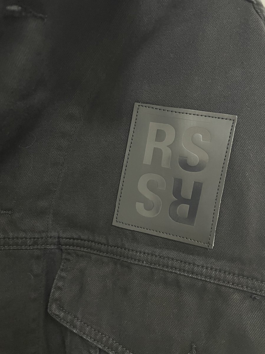 RAF SIMONS ラフシモンズ デニムジャケット RAF XS jacket denim oversize 希少 中古 Mサイズ_画像3