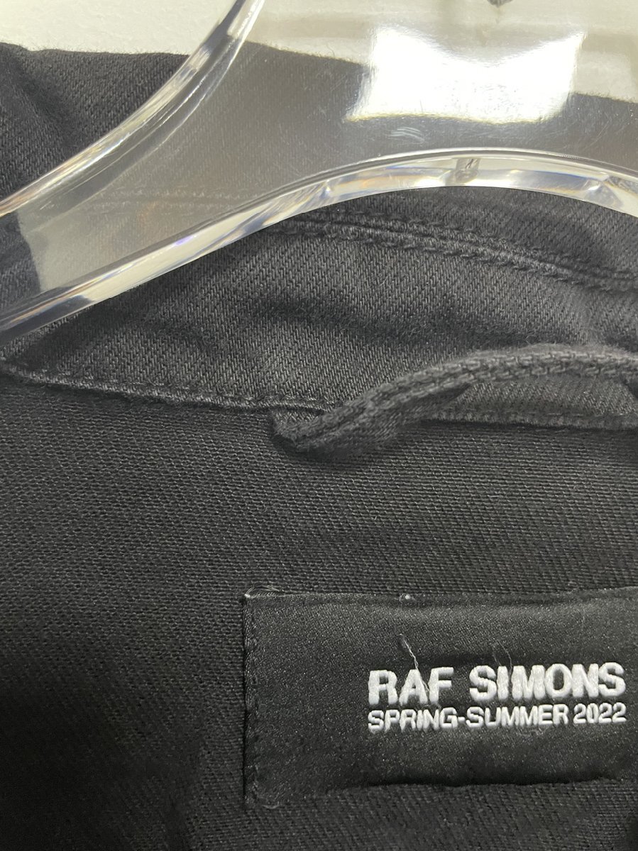 RAF SIMONS ラフシモンズ デニムジャケット RAF XS jacket denim oversize 希少 中古 Mサイズ_画像6