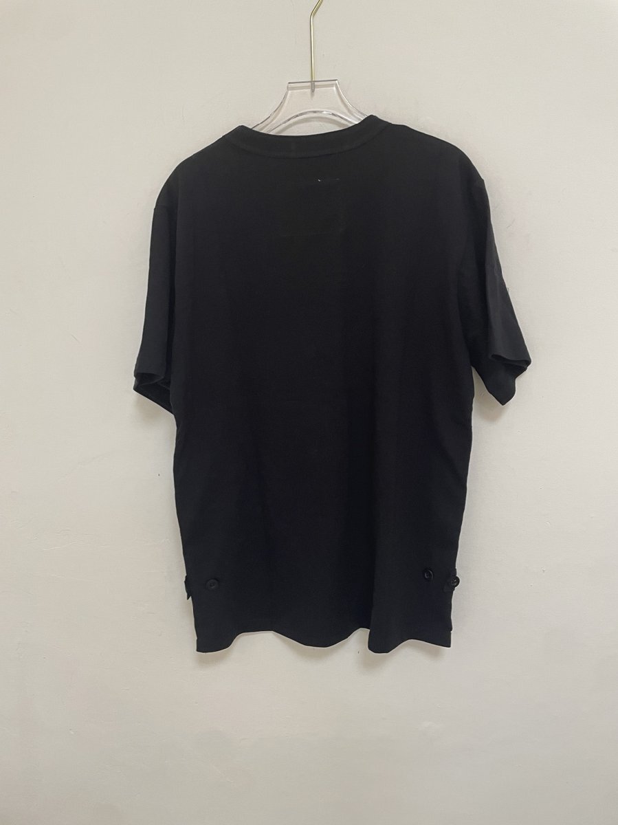 sacai (サカイ) Nylon Twill x Cotton Jersey T-Shirt Tシャツカットソー メンズ 中古 希少 サイズ:M_画像4