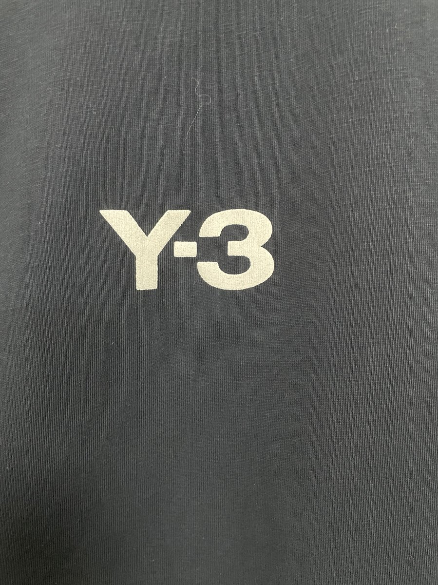 Yohji Yamamoto ヨウジヤマモト Y-3 半袖シャツ 半袖 ステキ ファッション 流行 ブラック 人気 中古 Ｍ JN 1_画像2