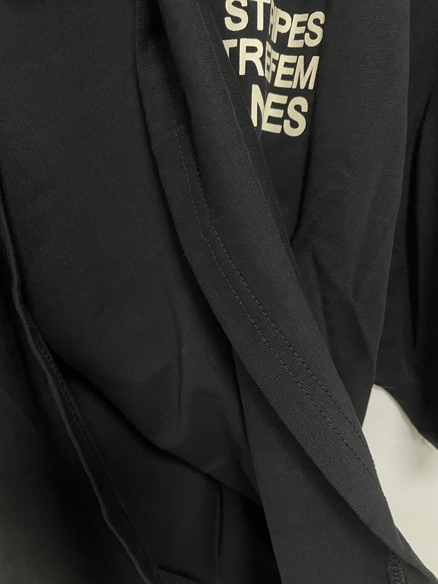 Yohji Yamamoto ヨウジヤマモト Y-3 半袖シャツ 半袖 ステキ ファッション 流行 ブラック 人気 中古 Ｍ JN 1_画像5