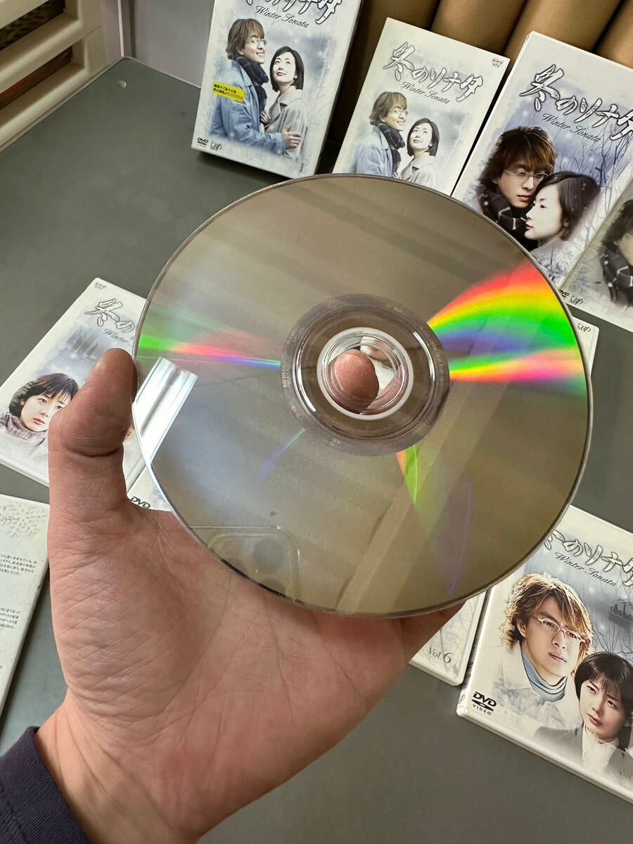 5M27 冬のソナタ Winter Sonata DVD-BOX Ⅰ Ⅱ 7枚セット セット 韓国ドラマ ペ・ヨンジュン チェジウ 韓流 海外ドラマ 1話〜最終話_画像4