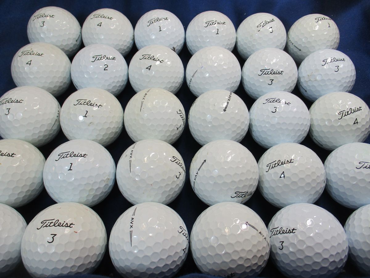 4189【お買得◎】タイトリスト Titleist -AVX- 30個_画像3