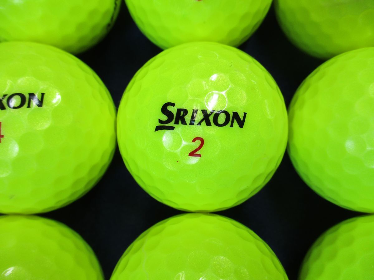 4229【特A級】スリクソン SRIXON Z-STAR XV [イエロー] [2021年] 30個_画像1