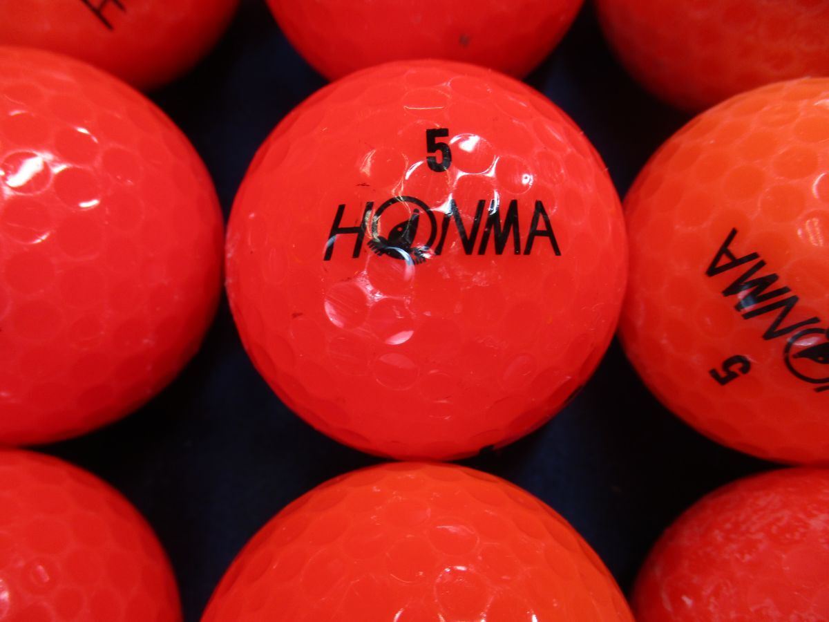 4309【お買得●】ホンマ HONMA -D1- [レッド] 30個_画像1