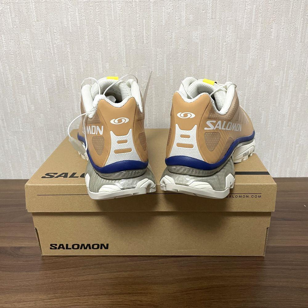 SALOMON XT-4 OG Taffy Vanilla Ice Blue Print US9.5 27.5cm Salomon sneakers boots 