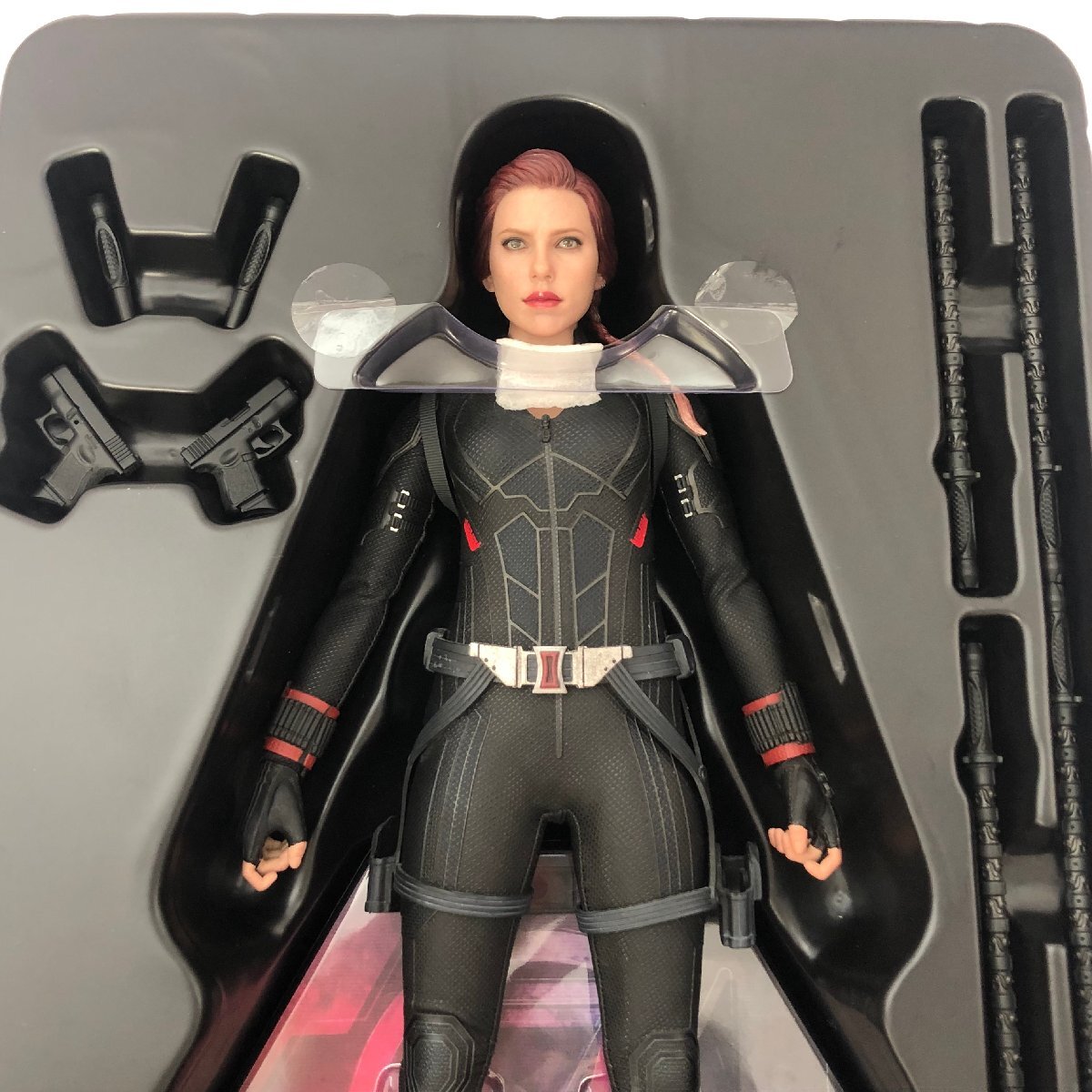  black *widou1/6 figure [ Avengers / end game ] Movie * master-piece hot toys 