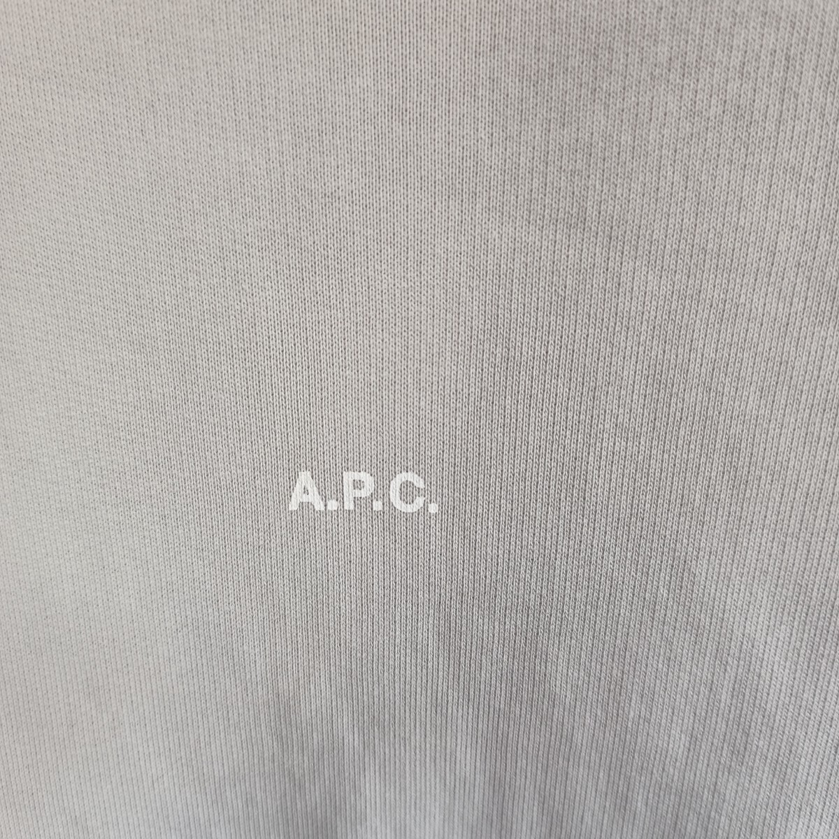 A.P.C. アーペーセー ミニロゴ スウェット トレーナー_画像3