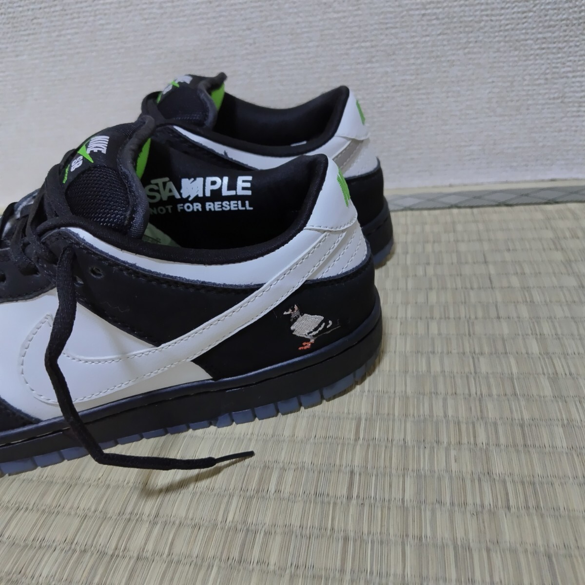 NIKE ナイキ スニーカー SB DUNK LOW PRO エスビー ダンク プロ STAPLE ステイプル ピジョン Pigeon ハト 鳩 27.5cm スケートボード パンダの画像2