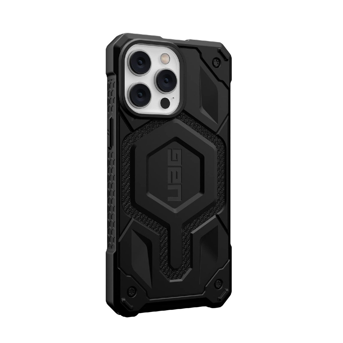 送料無料★URBAN ARMOR GEAR iPhone 14 Pro Max ケース MagSafe対応 ケブラーブラック_画像2