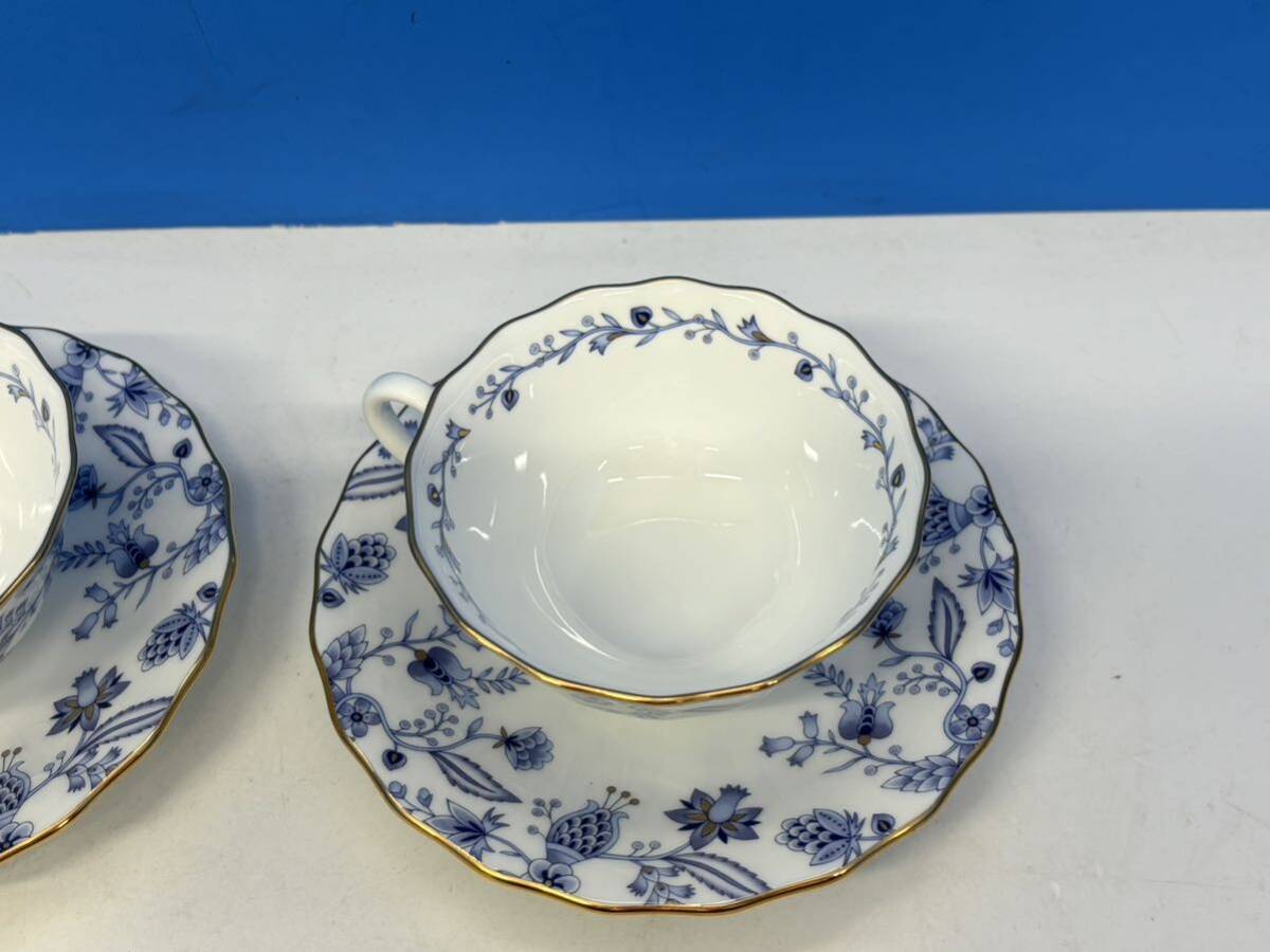 ★カップ ソーサー ノリタケ Noritake ブルーソレンティーノ 洋食器 ペア 食器 コップ_画像5