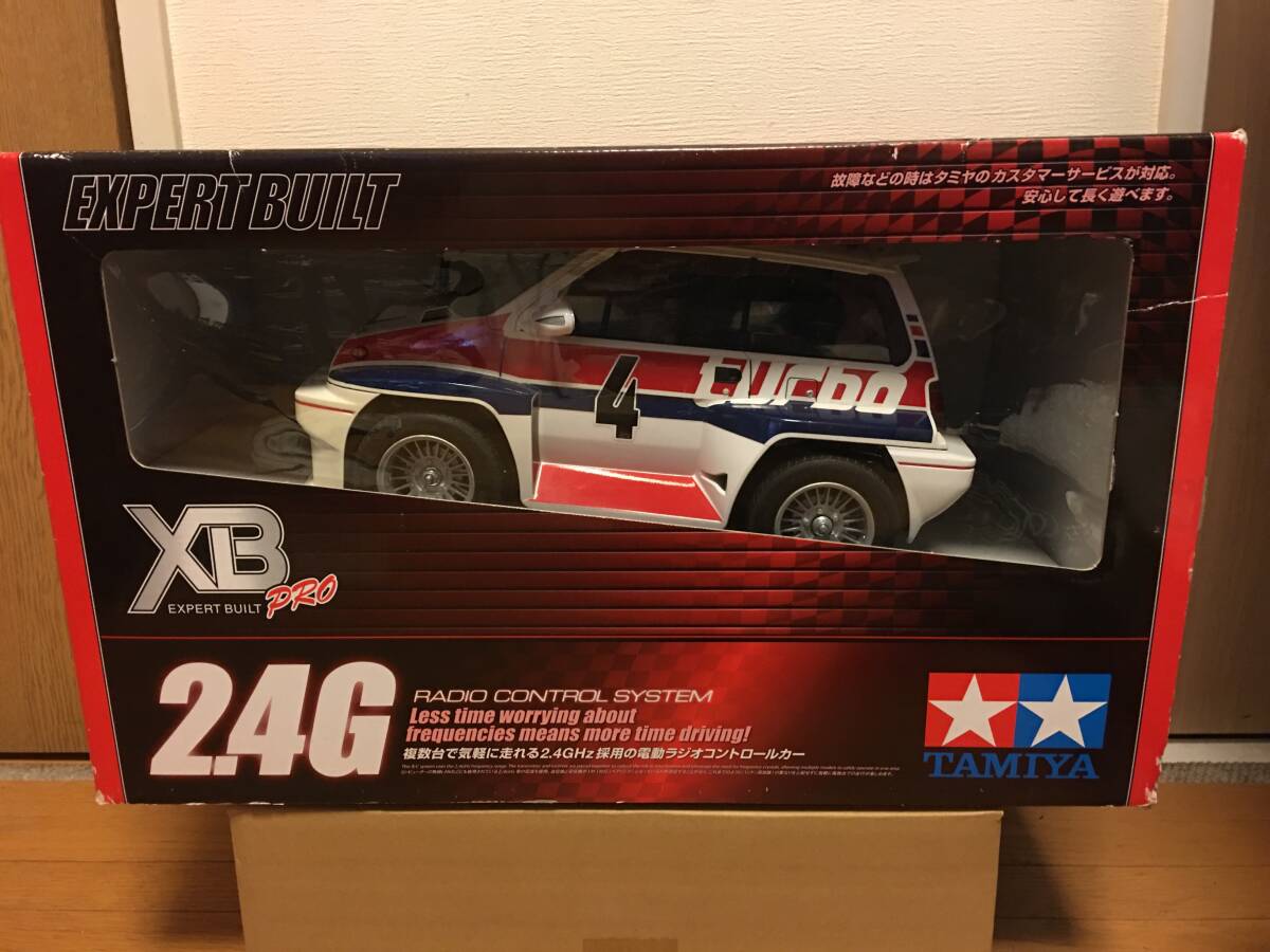 ★★★　タミヤ 1/10 XB Honda シティターボ(WR-02Cシャーシ) 中古品　★★★_画像1