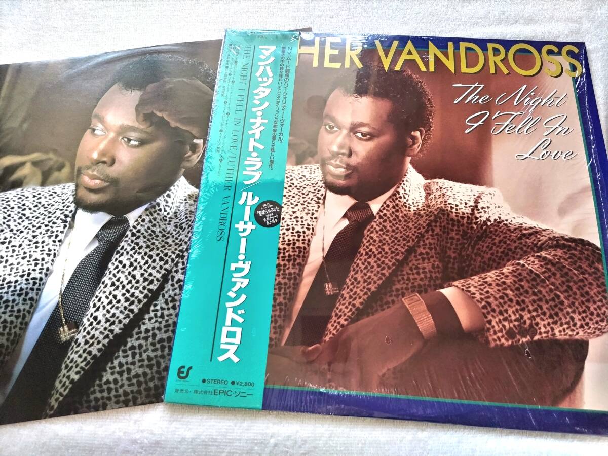 美品放出！シュリンク付 / Luther Vandross / The Night I Fell In Love / 名曲「If Only For One Night / Brenda Russell 作」収録 / 1985_画像1