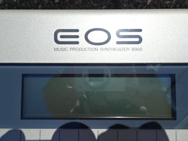 YAMAHA EOS B900 シンセサイザー　通電・動作・音出し確認O.K. 取説・ハードケース付属　現状品_画像8