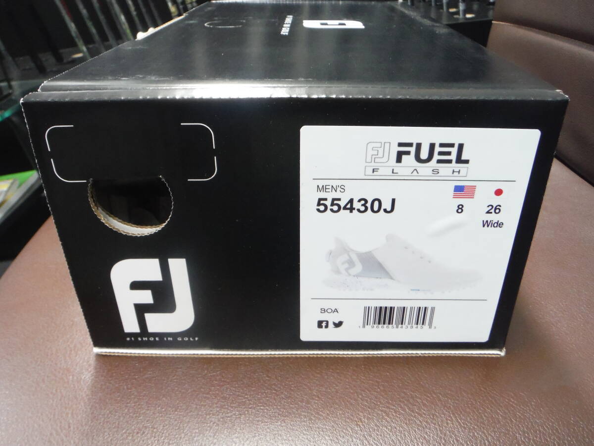 新品★税込 FJ FUEL FLASH カラー55430J 26cm 男性用 フットジョイ ゴルフシューズ_画像5