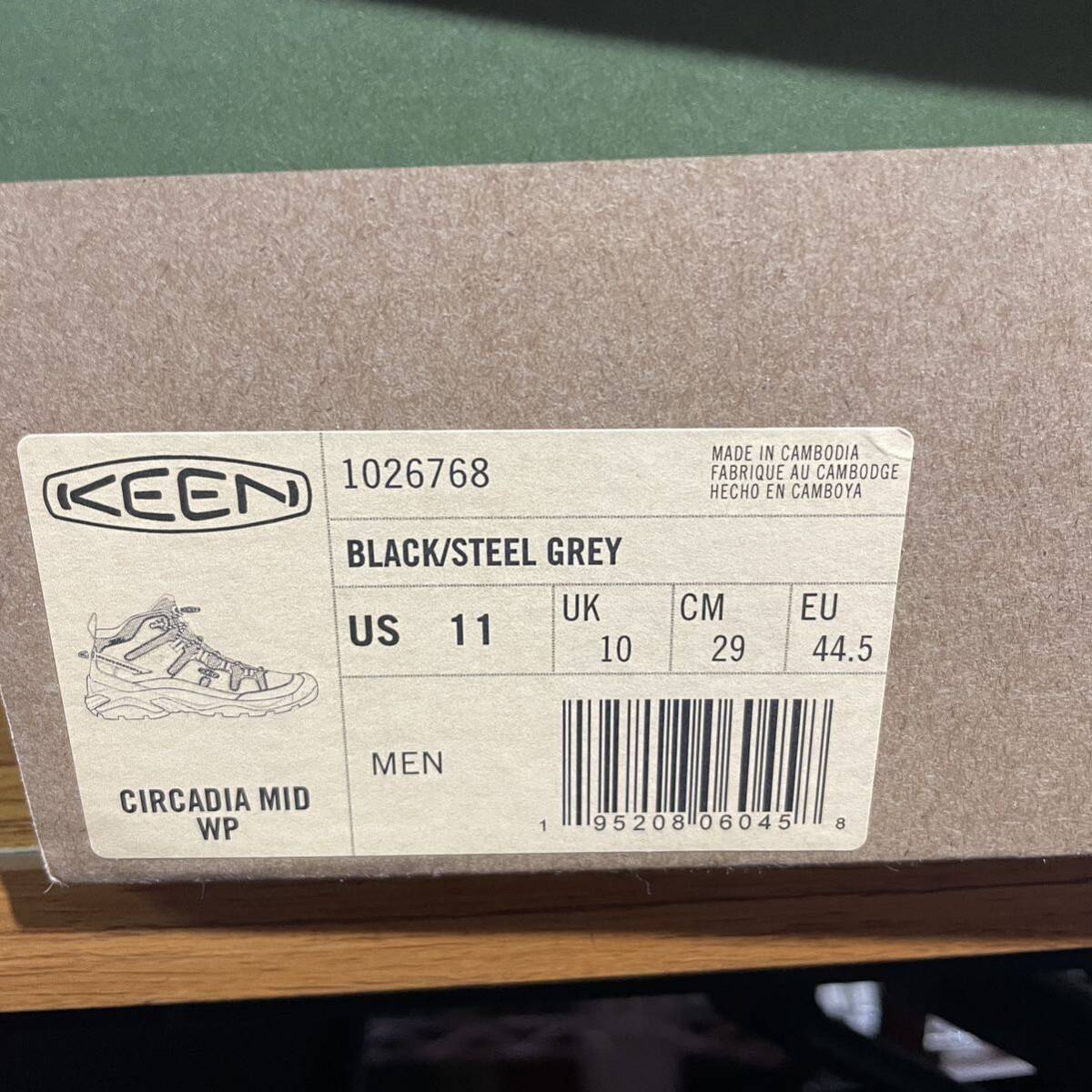  новый товар в коробке KEEN ключ n альпинизм обувь походная обувь 29cm