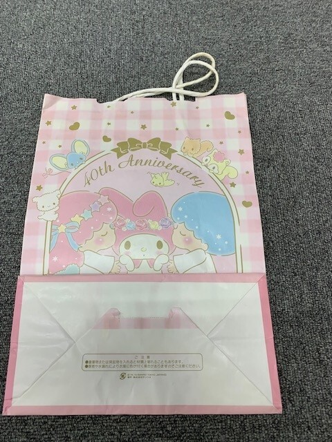  Sanrio 40th Anniversary my mero little Star ki Kirara paper bag shopping bag shopa- shop sack 