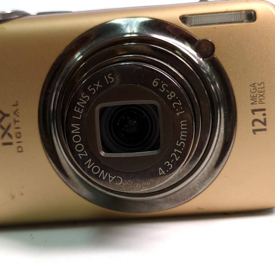 【動作品】キャノン CANON IXY DIGITAL 930 IS コンパクトデジタルカメラ デジカメ ブラウン T0514_画像4