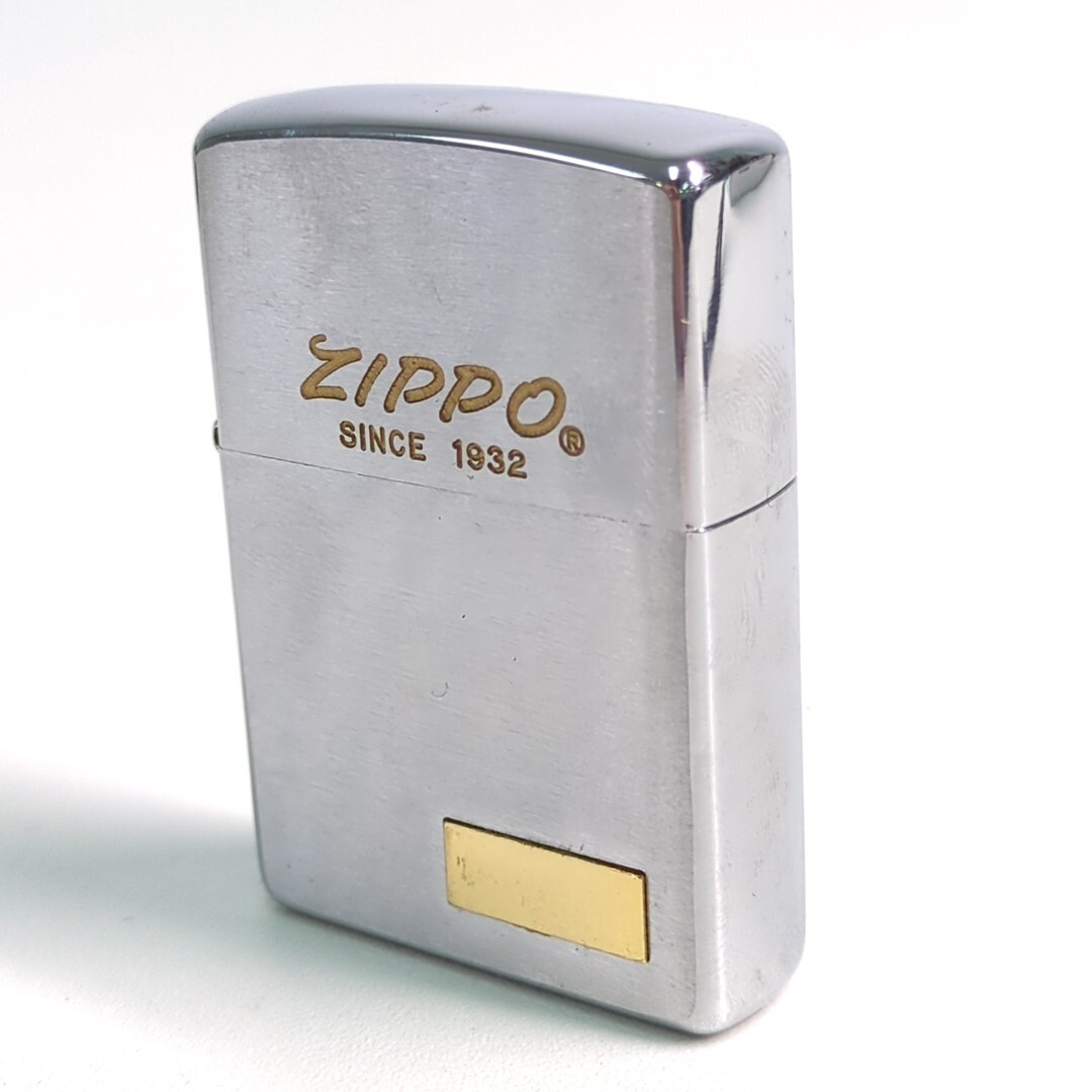 【火花あり】ZIPPO ジッポー オイルライター USA 喫煙グッズ アンティーク ライター SINCE 1932 ケース付 T0514_画像3
