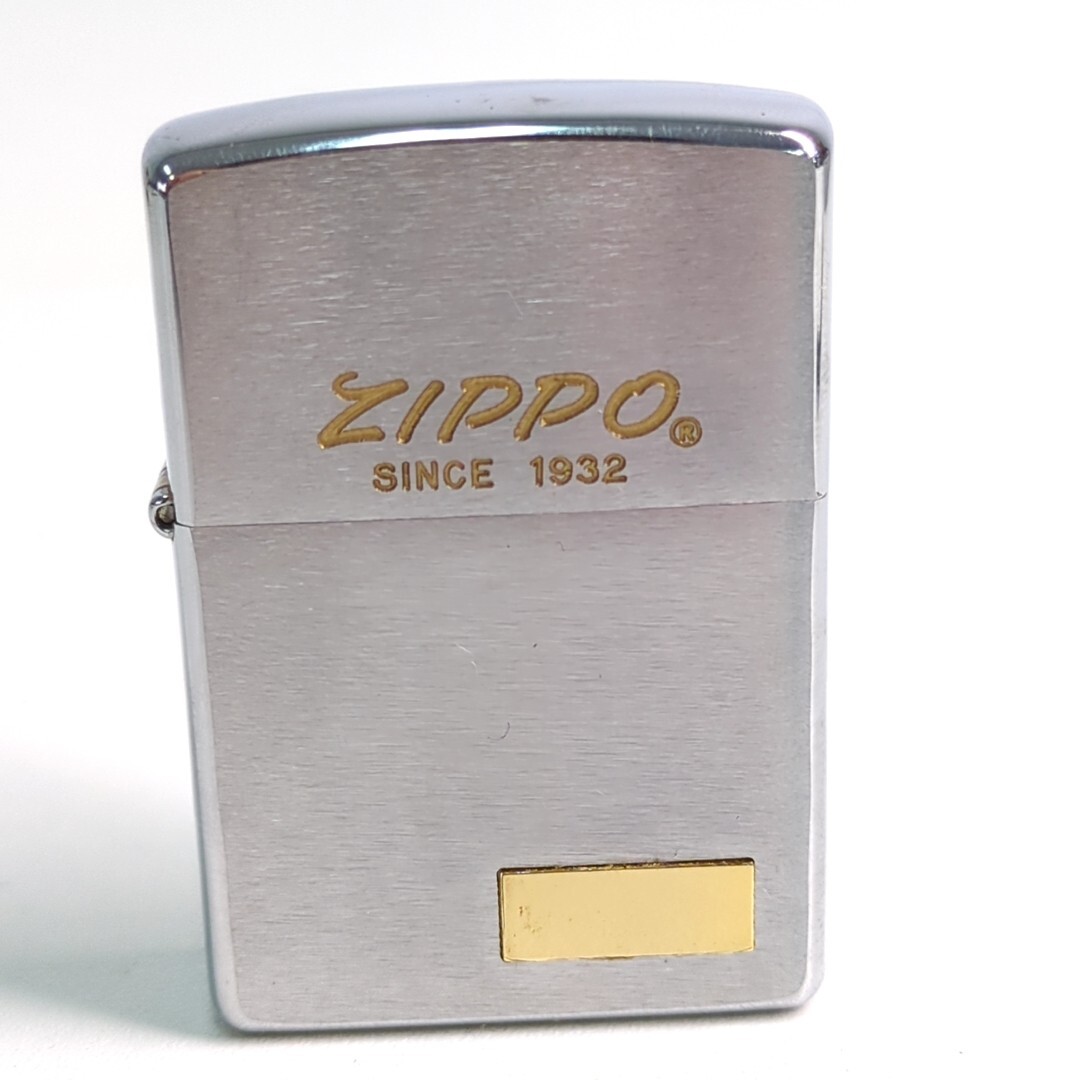 【火花あり】ZIPPO ジッポー オイルライター USA 喫煙グッズ アンティーク ライター SINCE 1932 ケース付 T0514_画像2